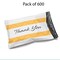6 x 9 Glossy White Decorative Thank You Plastic Poly Mailer Bags Waterproof Shipping Mailing Envelope 2 Mil for Apparel, Clothes, Shirts, Books – Permanent Adhesive Seal